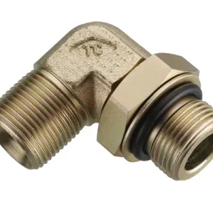 Male female thread elbow