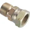 Swivel nut connector