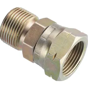 Swivel nut connector